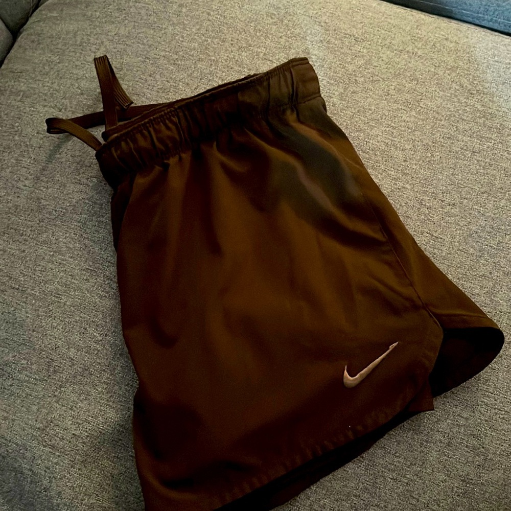 Nike Dri Fit size small workout shorts with built in spandex in black